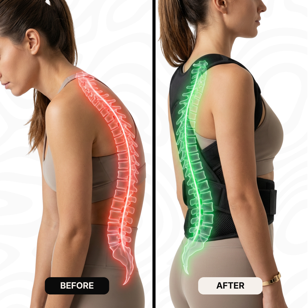 Twin-Rail Support™ Posture Corrector